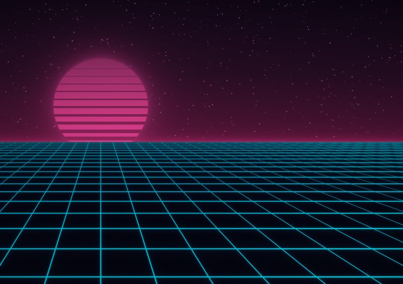Miami Night, inner screen wallpaper