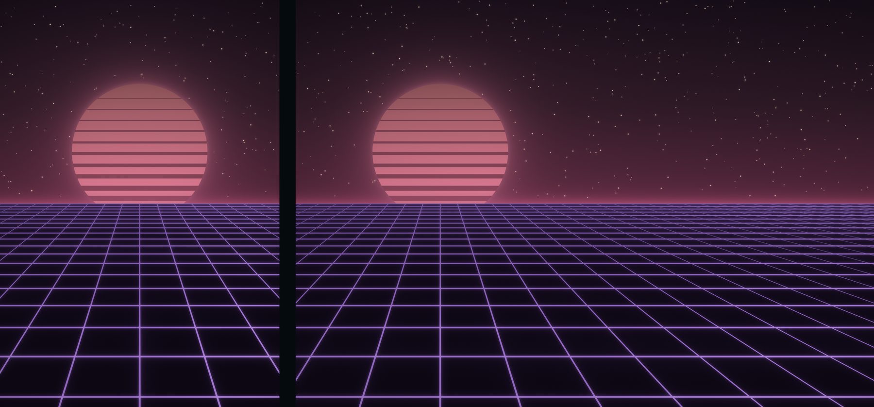 Peach Lavender: outer screen and inner screen