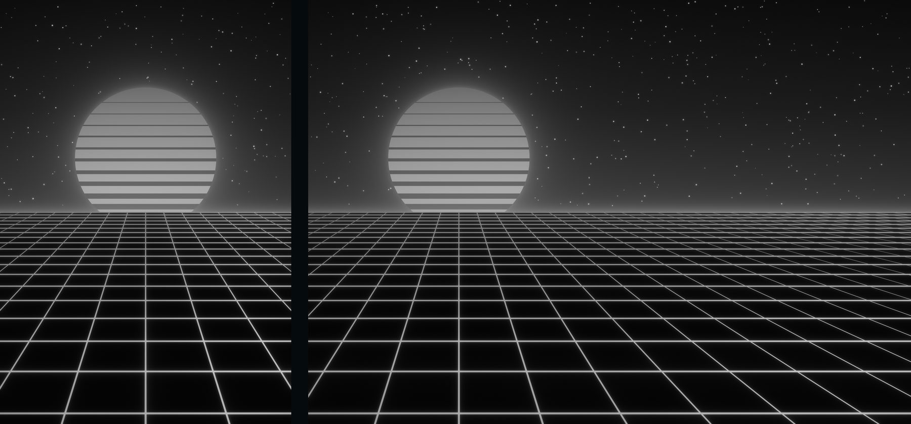 Mono Dark: outer screen and inner screen