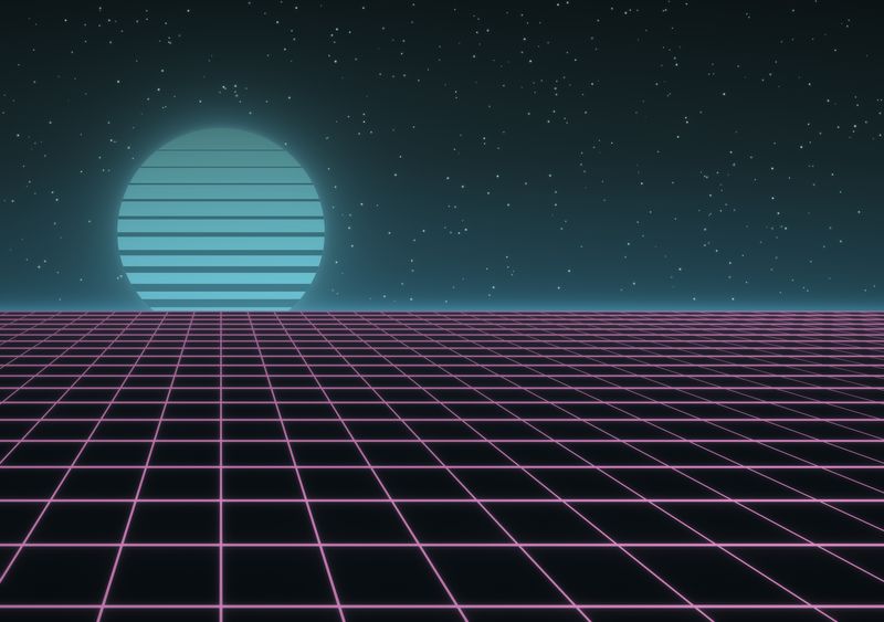 Mint Vapor, inner screen wallpaper